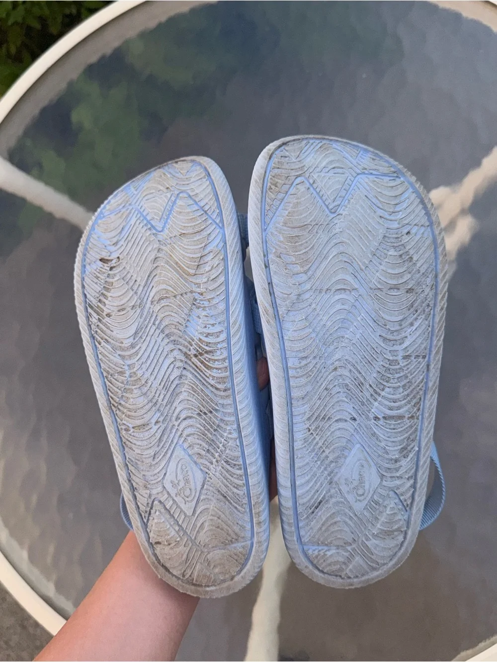 Chaco Kids Light Blue Strappy Sandals